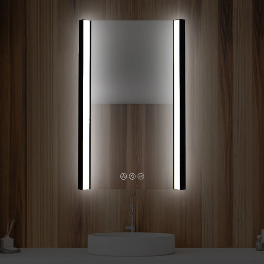 Blossom LED M5 2032 MB Blossom Binary 20″ LED Mirror - Matte Black LED M5 2032 MB