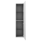 Blossom S8028 12 15 Blossom Positano 12″ Side Cabinet - Light Gray S8028 12 15