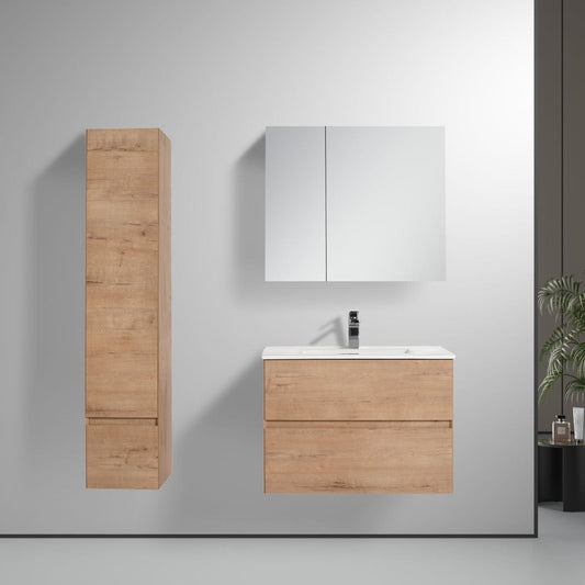 Blossom S8036 12 29 L Blossom Assisi 12″ Side Cabinet (Left) - Classic Oak S8036 12 29 L