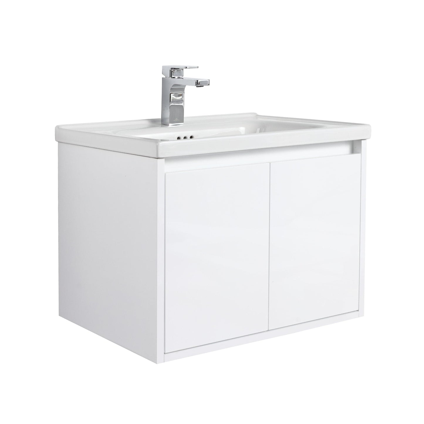 Blossom V8035 24 01 C Blossom Bern 24″ Vanity With Ceramic Basin - Glossy White V8035 24 01 C