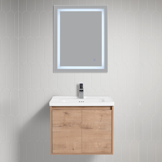 Blossom V8035 24 29 C  Blossom Bern 24″ Vanity With Ceramic Basin - Classic Oak V8035 24 29 C