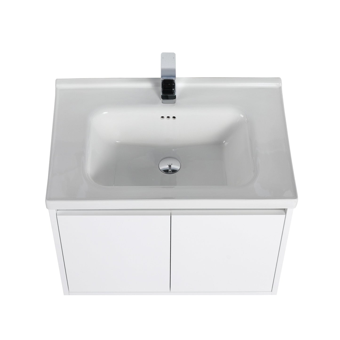 Blossom V8035 28 01 C Blossom Bern 28″ Vanity With Ceramic Basin - Glossy White V8035 28 01 C