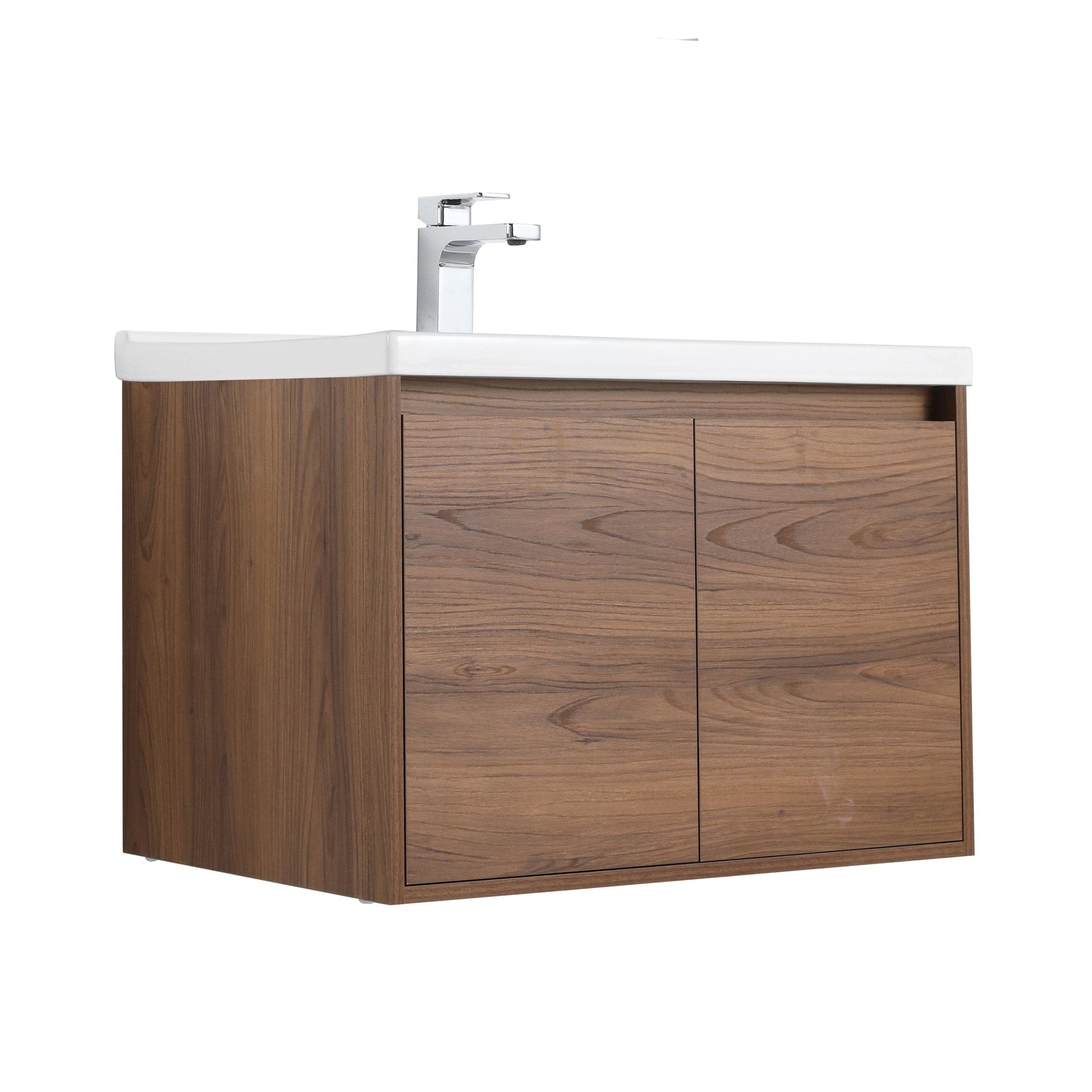 Blossom V8035 28 11 C Blossom Bern 28″ Vanity With Ceramic Basin - Brown Walnut V8035 28 11 C