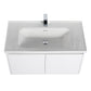 Blossom V8035 36 01 C Blossom Bern 36″ Vanity With Ceramic Basin - Glossy White V8035 36 01 C