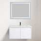 Blossom V8035 36 01 C Blossom Bern 36″ Vanity With Ceramic Basin - Glossy White V8035 36 01 C