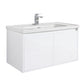 Blossom V8035 36 01 C Blossom Bern 36″ Vanity With Ceramic Basin - Glossy White V8035 36 01 C