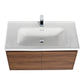 Blossom V8035 36 11 C Blossom Bern 36″ Vanity With Ceramic Basin - Brown Walnut V8035 36 11 C