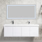 Blossom V8035 60 01 D Blossom Bern 60″ Double Vanity - Glossy White V8035 60 01 D