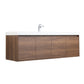 Blossom V8035 60 11 S Blossom Bern 60″ Single Vanity - Brown Walnut V8035 60 11 S