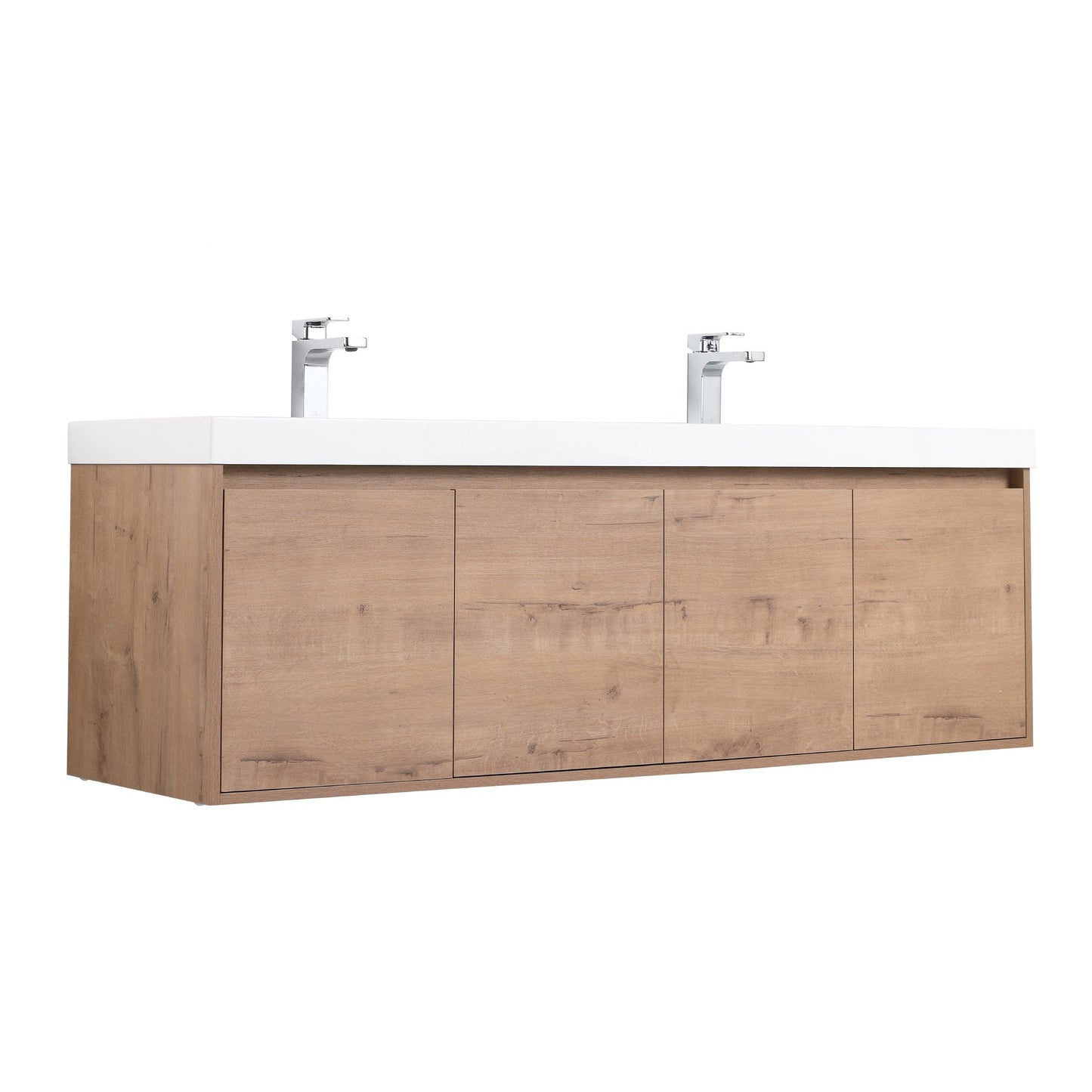 Blossom V8035 60 29 D Blossom Bern 60″ Double Vanity - Classic Oak V8035 60 29 D