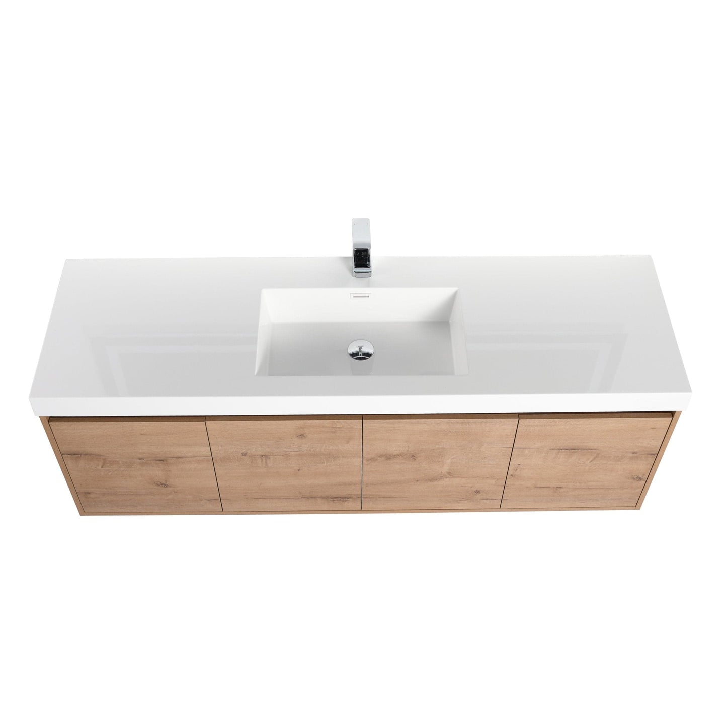 Blossom V8035 60 29 S Blossom Bern 60″ Single Vanity - Classic Oak V8035 60 29 S