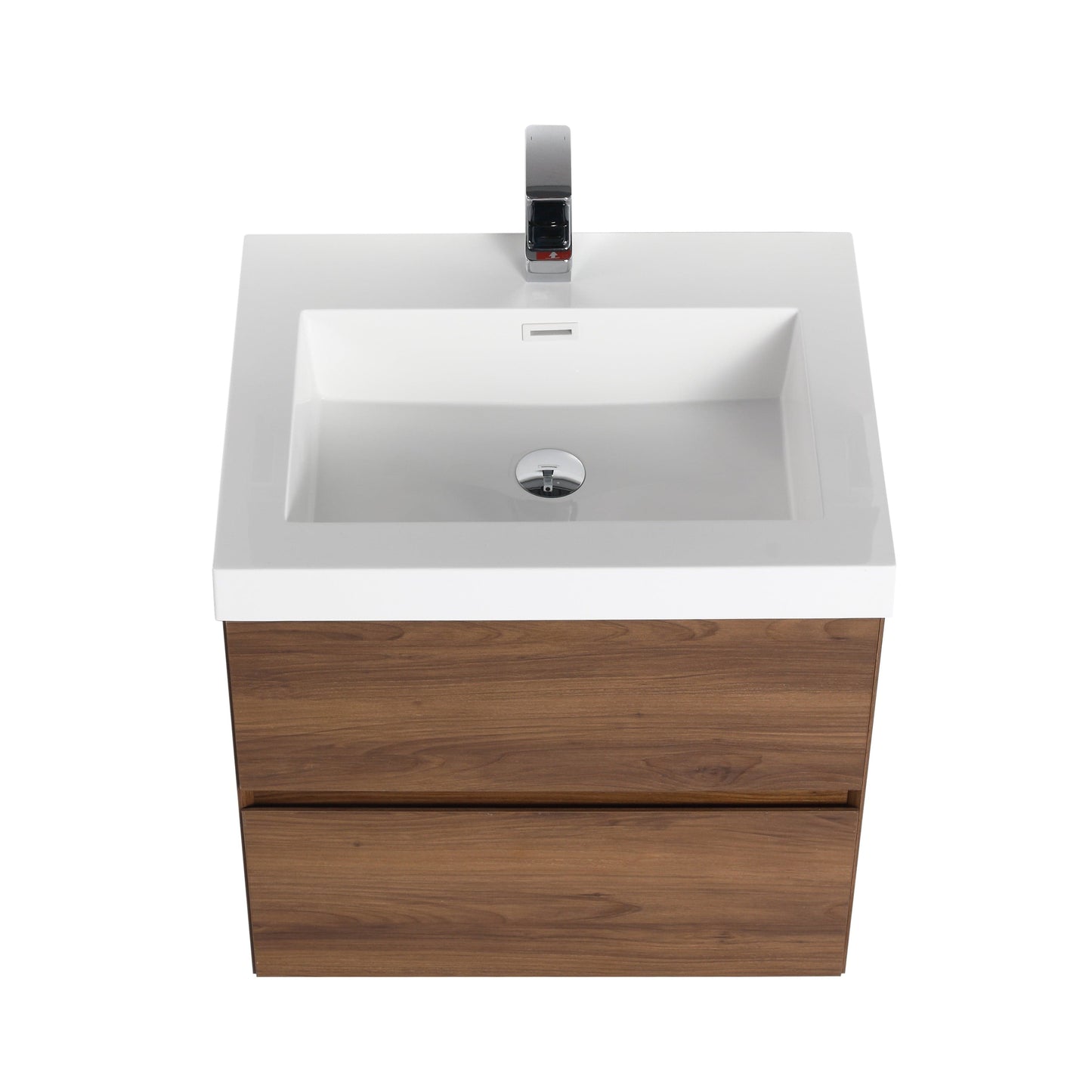 Blossom V8036 24 11  Blossom Assisi 24″ Vanity - Brown Walnut V8036 24 11 