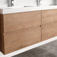 Blossom V8036 48 29 Blossom Assisi 48″ Vanity Double Sink - Classic Oak V8036 48 29