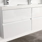 Blossom V8036 60 01 Blossom Assisi 60″ Vanity Double Sink - Glossy White V8036 60 01