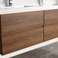 Blossom V8036 60 11 Blossom Assisi 60″ Vanity Double Sink - Brown Walnut V8036 60 11