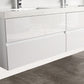 Blossom V8036 72 01 Blossom Assisi 72″ Vanity Double Sink - Glossy White V8036 72 01