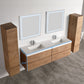 Blossom V8036 72 29 Blossom Assisi 72″ Vanity Double Sink - Classic Oak V8036 72 29