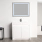 Blossom V8038 36 01 Blossom Capri 36″ Vanity (Dual LED Illuminated) - Glossy White V8038 36 01