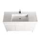 Blossom V8038 48 01 Blossom Capri 48″ Vanity (Dual LED Illuminated) - Glossy White V8038 48 01