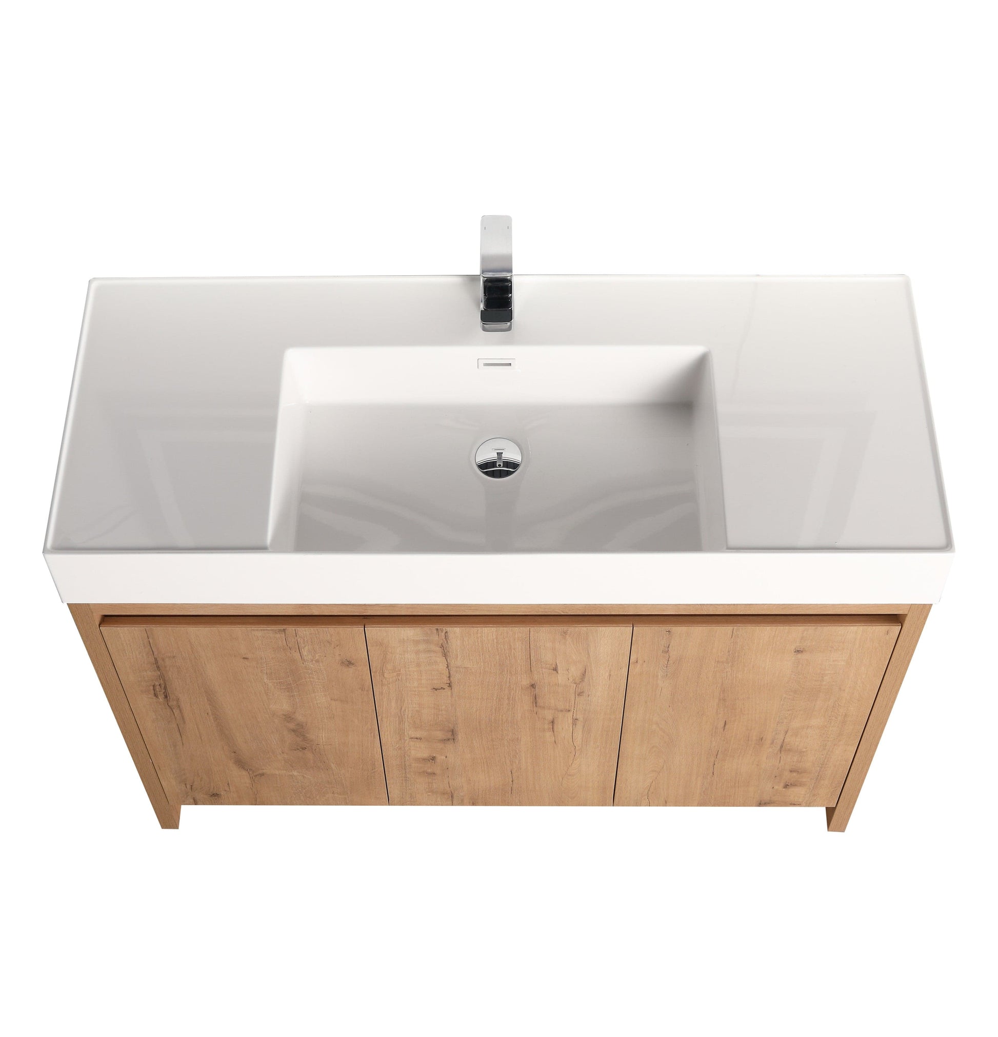 Blossom V8038 48 29 Blossom Capri 48″ Vanity (Dual LED Illuminated) - Classic Oak V8038 48 29