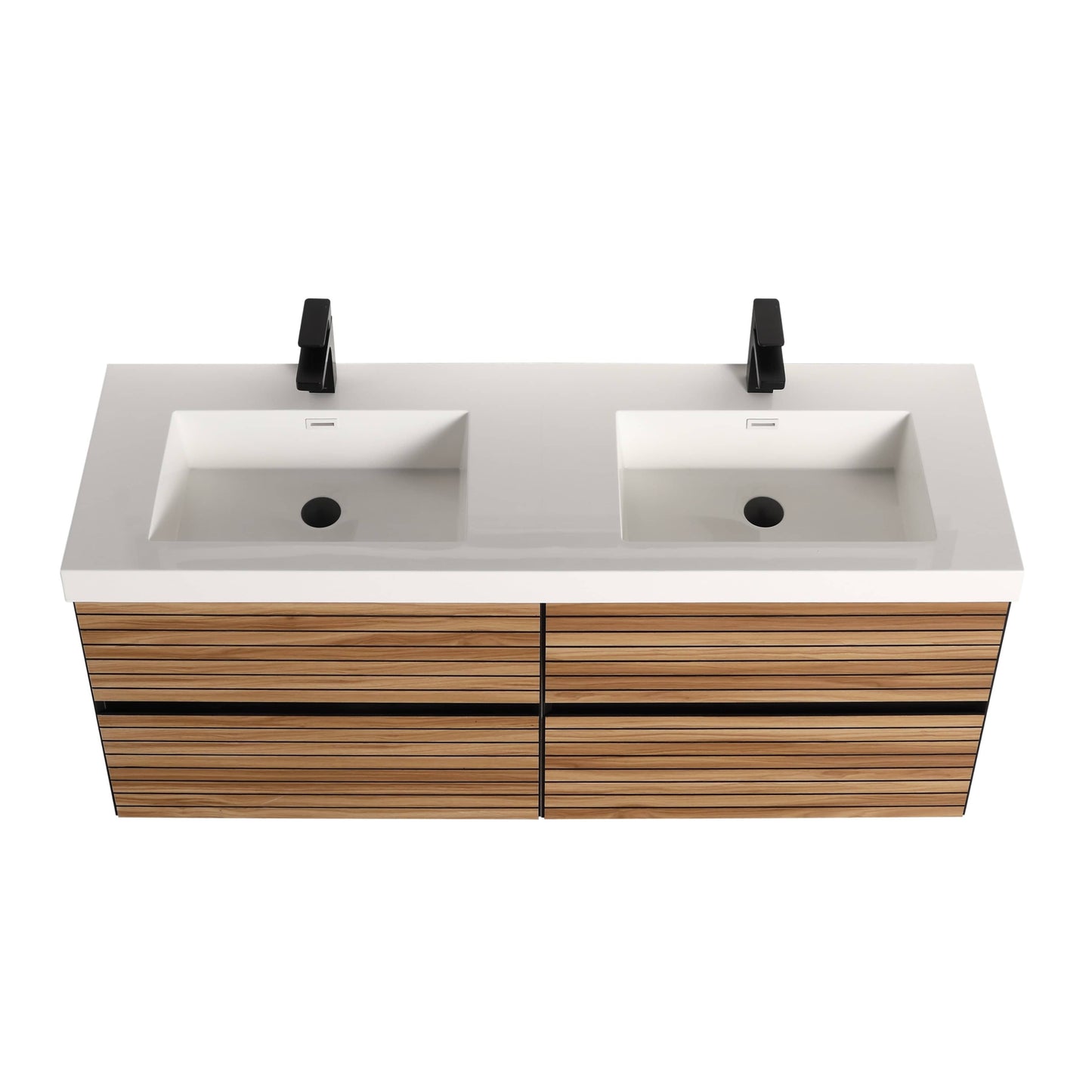 Blossom V8040 48 13 Blossom Annecy 48″ Vanity Double Sink - Maple Strip V8040 48 13