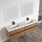 Blossom V8040 72 13 Blossom Annecy 72″ Vanity Double Sink - Maple Strip V8040 72 13