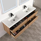 Blossom V8040 72 13 Blossom Annecy 72″ Vanity Double Sink - Maple Strip V8040 72 13