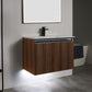 Blossom V8043 30 19 Blossom Lille – 30 Inch Vanity – Brown Walnut Strip - Brown Walnut Strip V8043 30 19