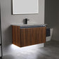 Blossom V8043 36 19 Blossom Lille – 36 Inch Vanity – Brown Walnut Strip - Brown Walnut Strip V8043 36 19