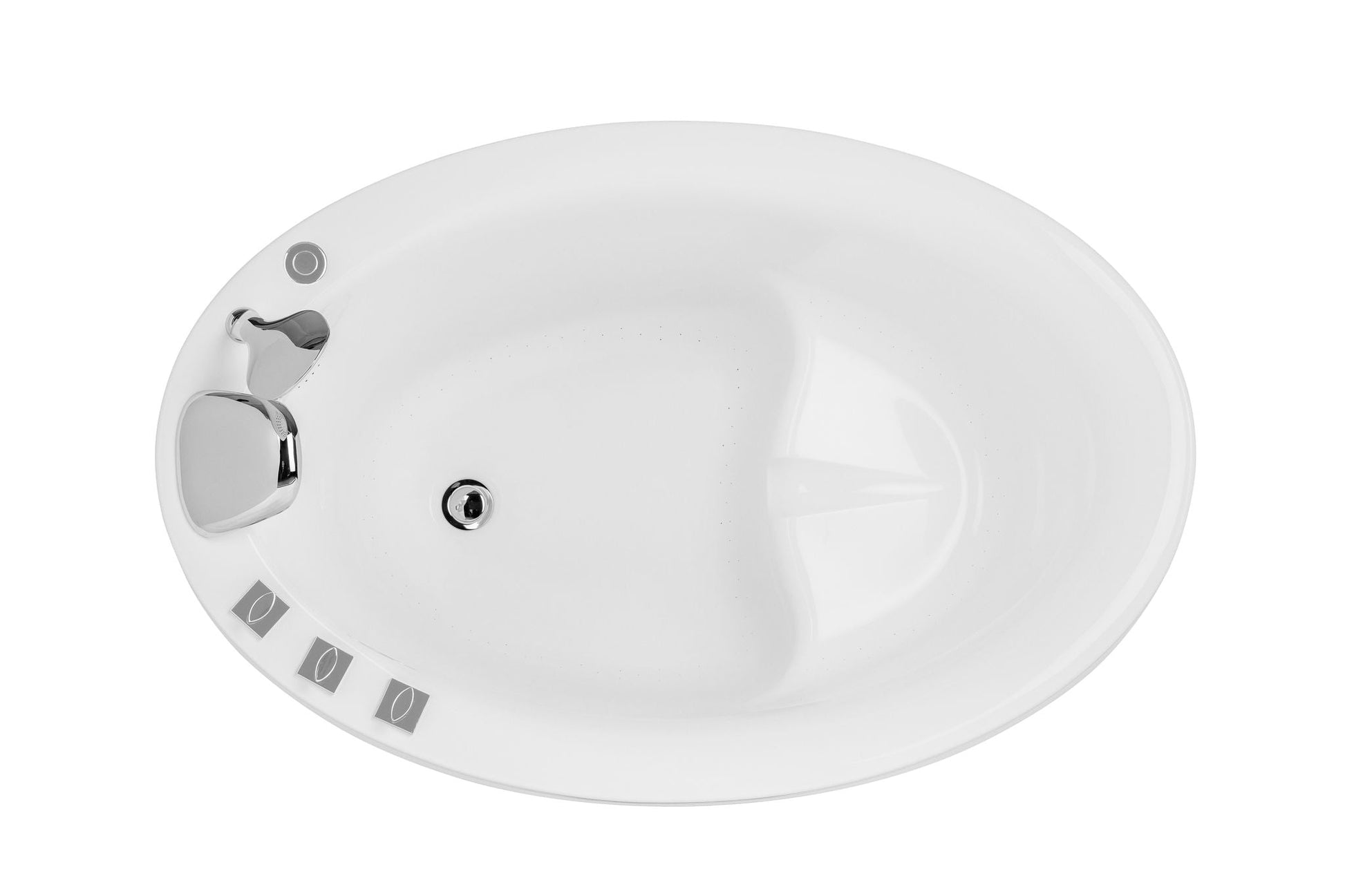 Empava EMPV-48JT011 Empava - 48JT011 48 in. Soaking Freestanding Air Bathtub