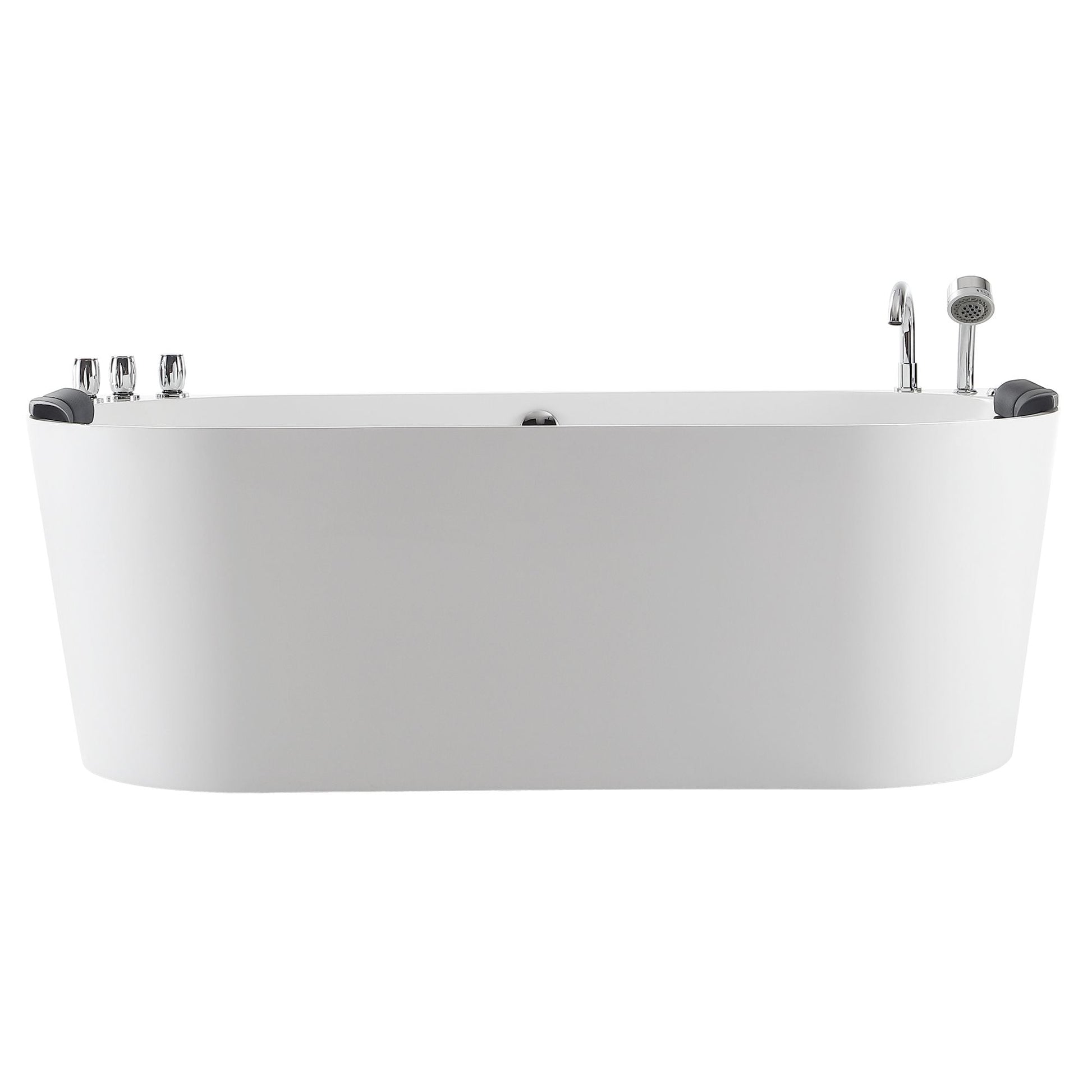 Empava EMPV-59AIS06 Empava - 59AIS06 59 in. Whirlpool Acrylic Alcove Bathtub