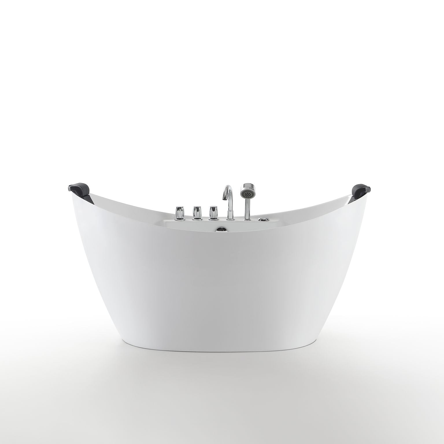 Empava EMPV-59AIS11 Empava - 59AIS11 59 in. Whirlpool Freestanding Acrylic Bathtub