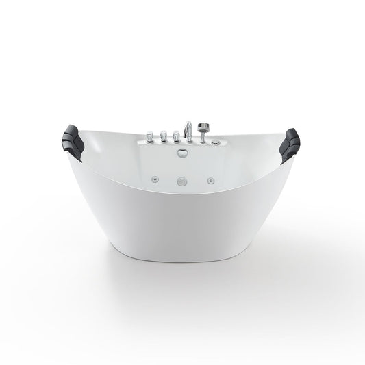 Empava EMPV-59AIS11 Empava - 59AIS11 59 in. Whirlpool Freestanding Acrylic Bathtub