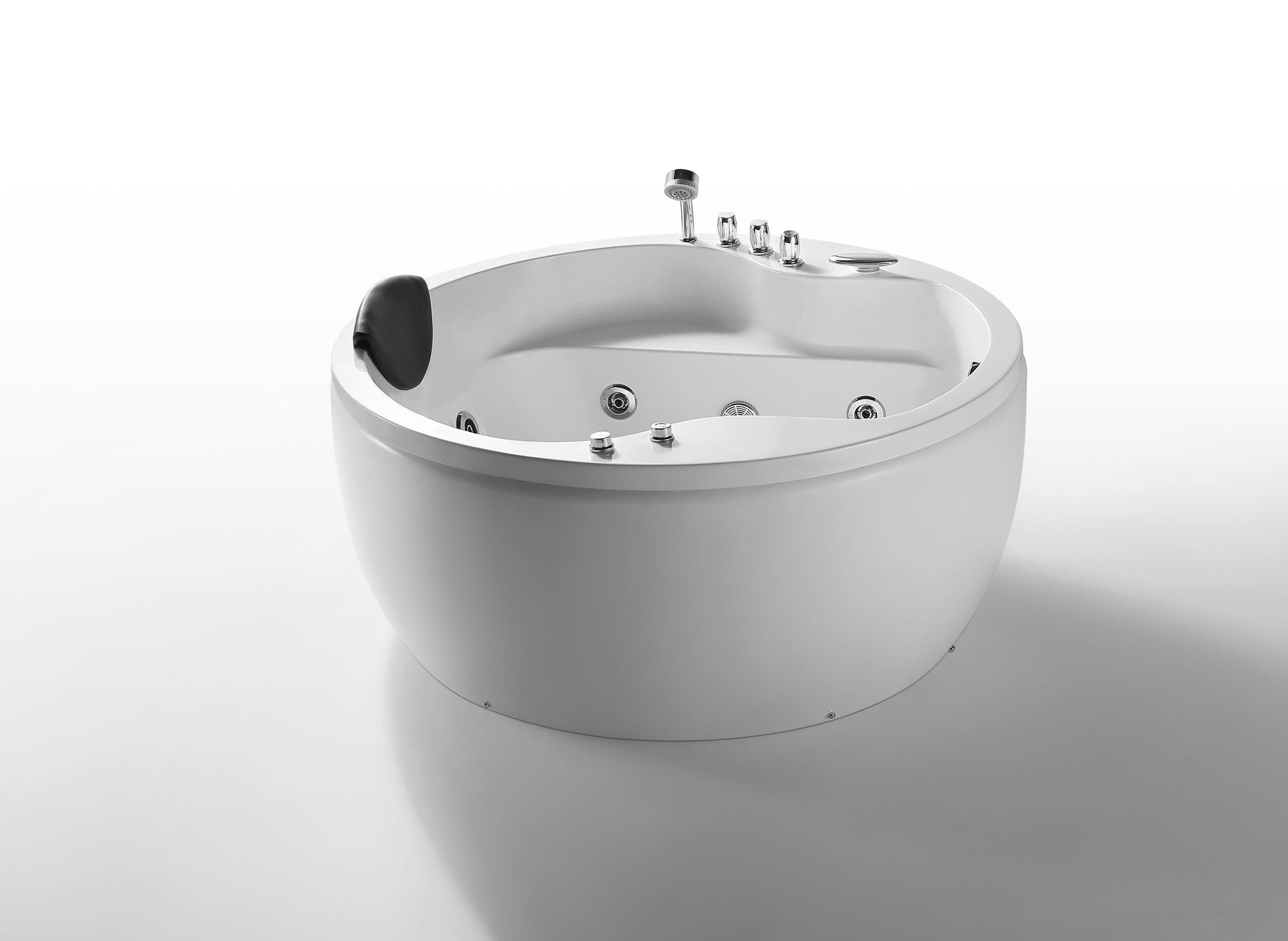 Empava EMPV-59JT005 Empava - 59JT005 59 in. Whirlpool Acrylic Freestanding Bathtub