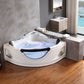 Empava EMPV-59JT319LED Empava - 59JT319LED 59 in. Whirlpool Corner Bathtub
