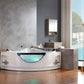Empava EMPV-59JT319LED Empava - 59JT319LED 59 in. Whirlpool Corner Bathtub