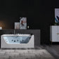 Empava EMPV-59JT408LED Empava - 59JT408LED - 59 in. Whirlpool Rectangular Bathtub