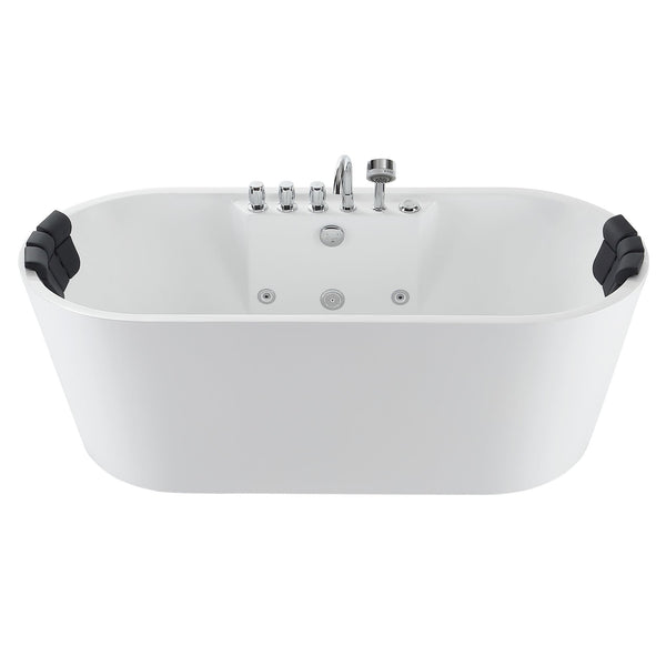 Empava EMPV-67AIS01 Empava - 67AIS01 67 in. Whirlpool Freestanding Bathtub