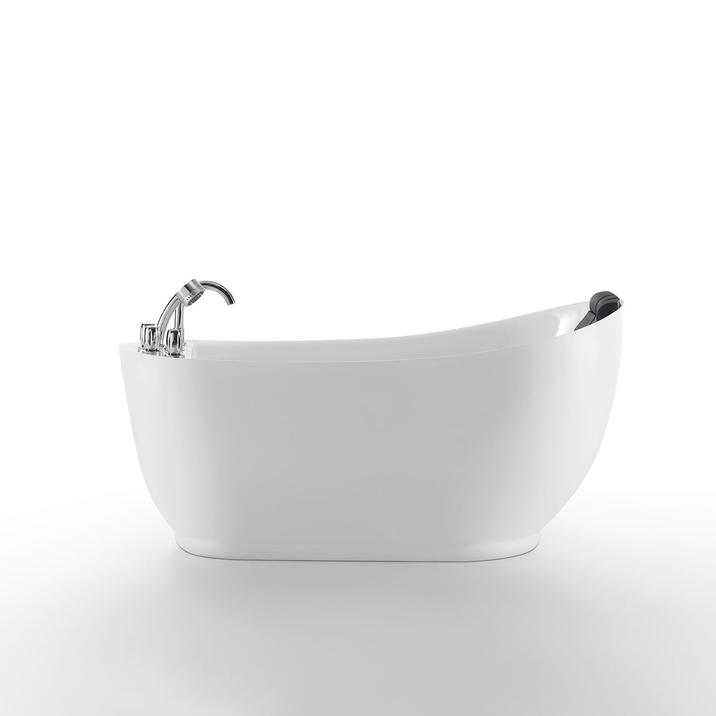 Empava EMPV-67AIS05 Empava - 67AIS05 67 in. Whirlpool Freestanding Acrylic Bathtub