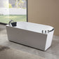 Empava EMPV-67AIS07 Empava - 67AIS07 67 in. Whirlpool Acrylic Alcove Bathtub