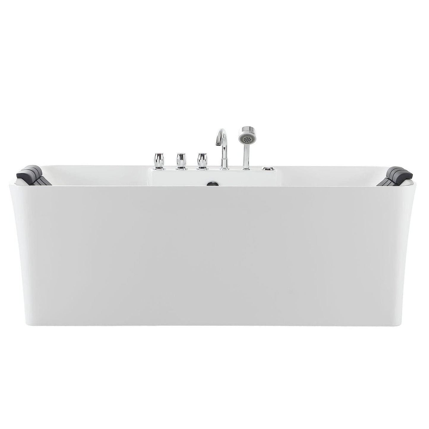 Empava EMPV-67AIS16 Empava - 67AIS16 67 in. Whirlpool Freestanding Acrylic Bathtub