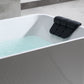 Empava EMPV-67AIS16 Empava - 67AIS16 67 in. Whirlpool Freestanding Acrylic Bathtub