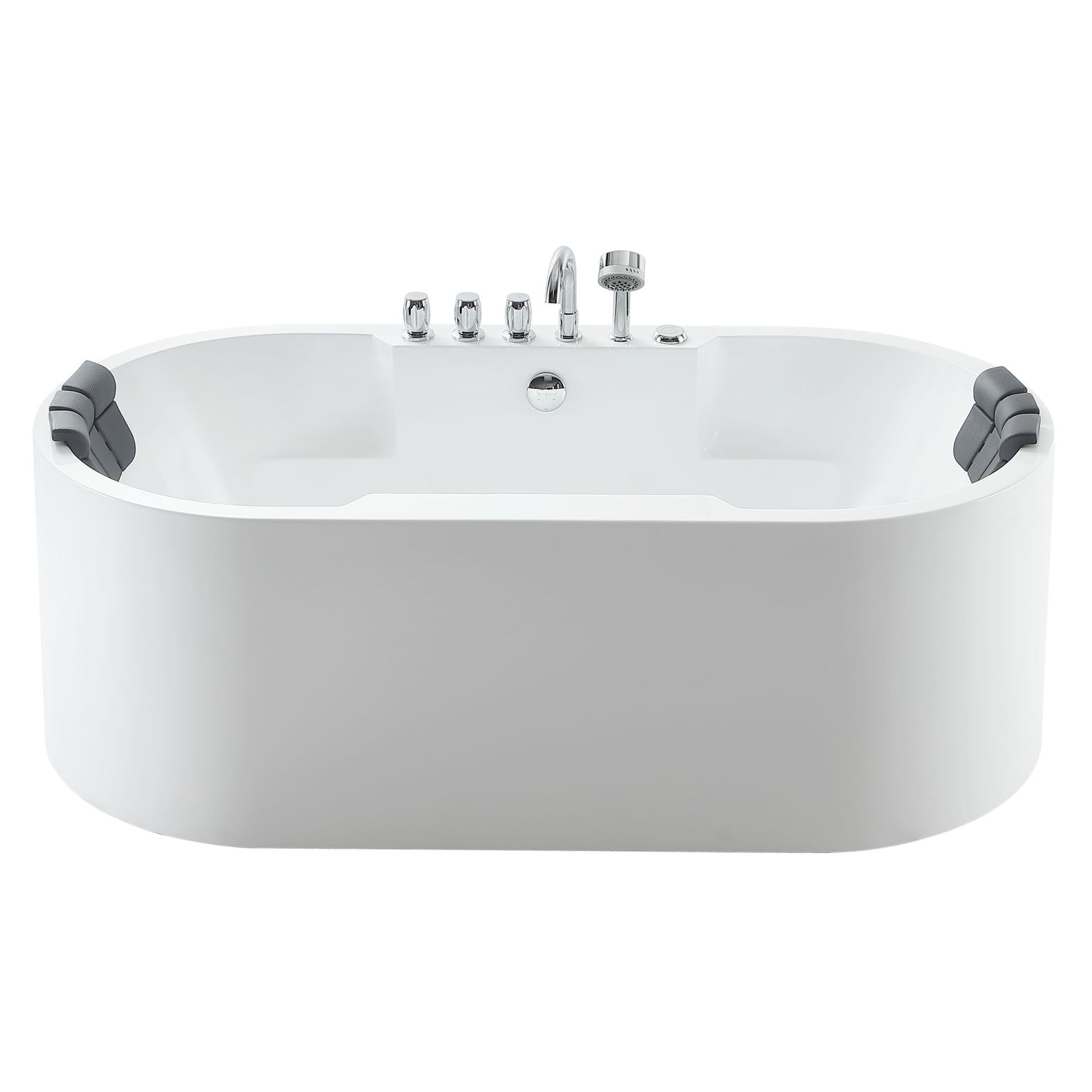 Empava EMPV-67AIS17 Empava - 67AIS17 67 in. Whirlpool Acrylic Freestanding Bathtub