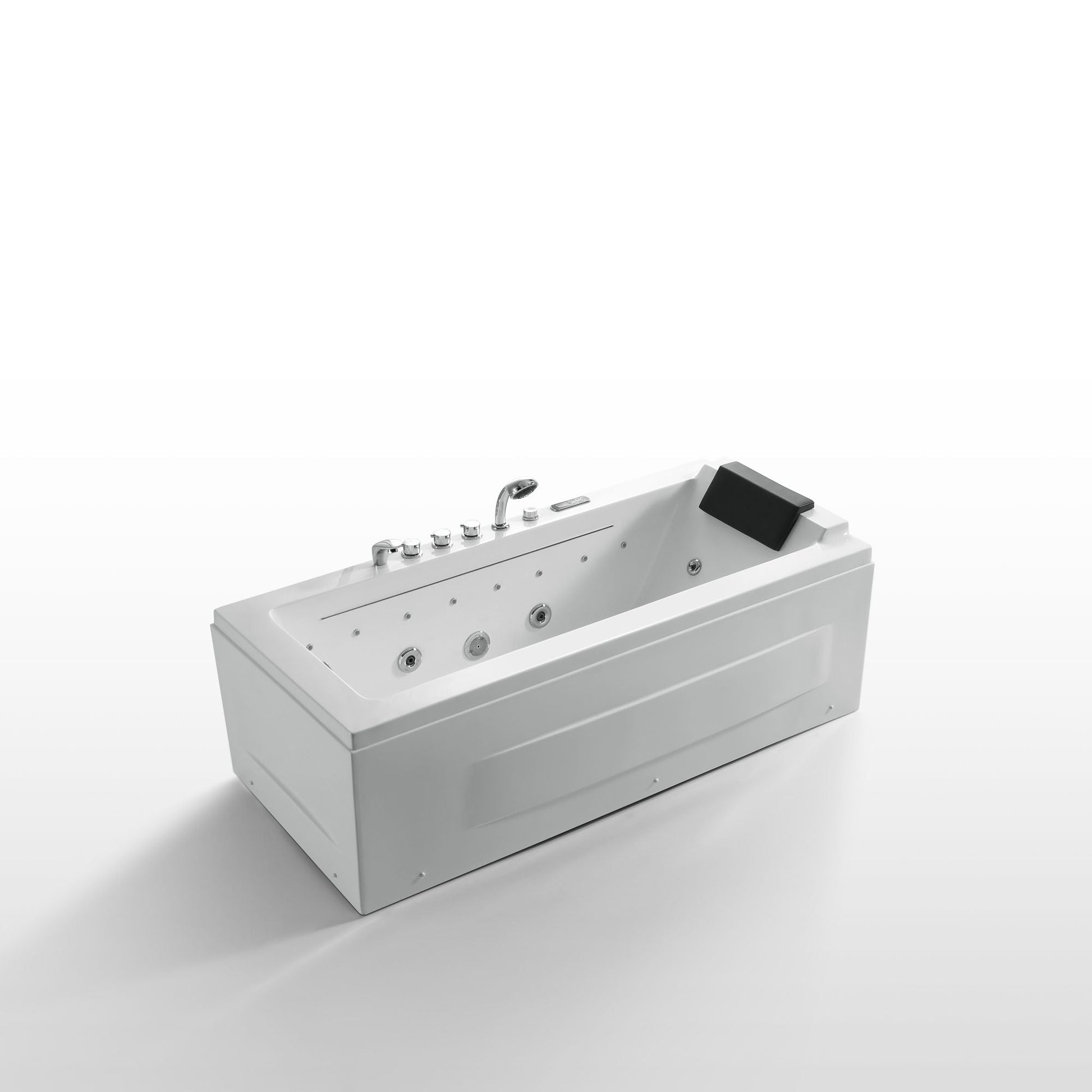 Empava EMPV-67JT351LED Empava - 67JT351LED - 67 in. Whirlpool Rectangular Bathtub