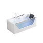 Empava EMPV-67JT408LED Empava - 67JT408LED 67 in. Whirlpool Rectangular Bathtub