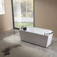 Empava EMPV-71AIS08 Empava - 71AIS08 71 in. Whirlpool Acrylic Alcove Bathtub