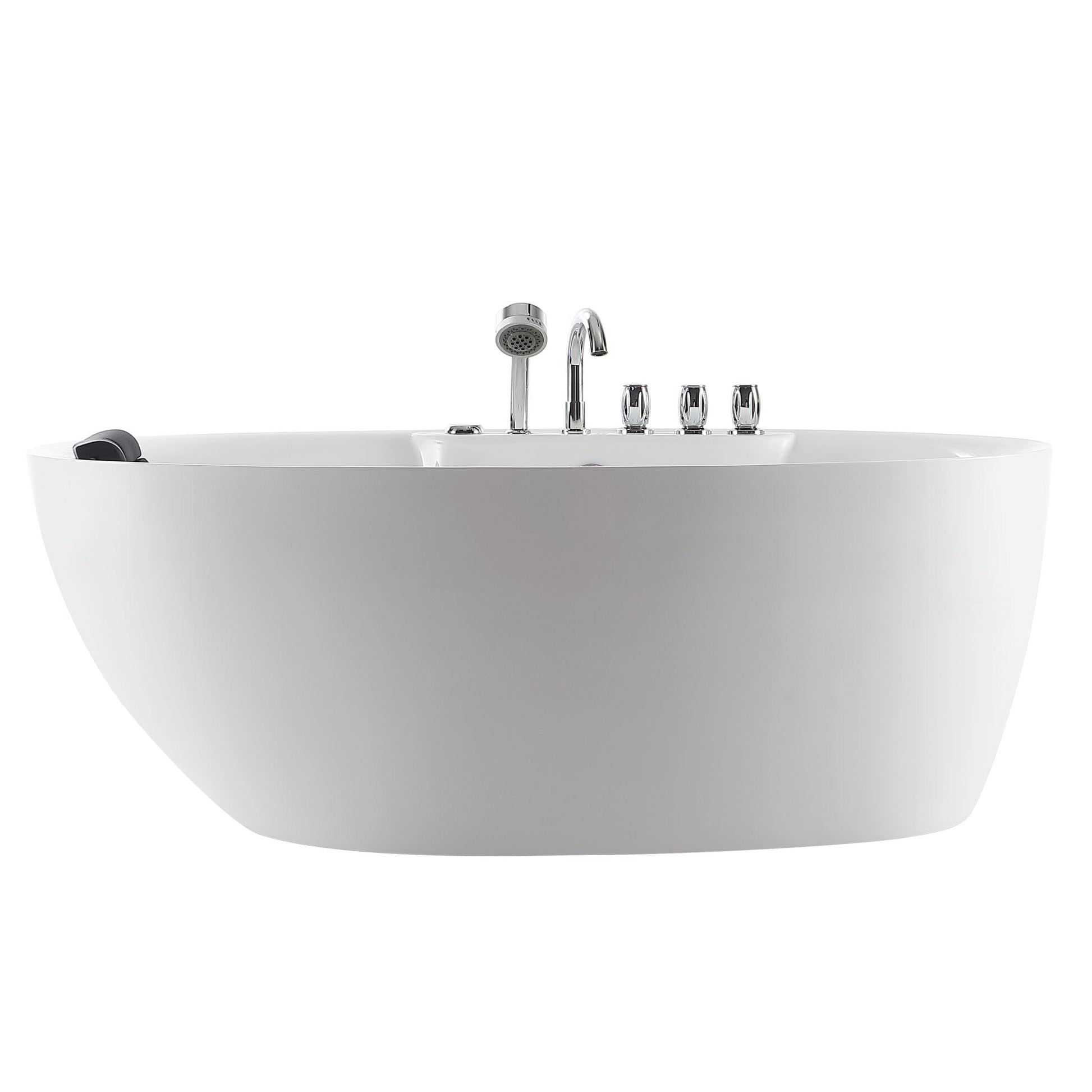 Empava EMPV-71AIS14 Empava - 71AIS14 71 in. Whirlpool Freestanding Acrylic Bathtub