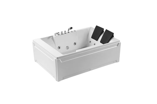 Empava EMPV-72JT367LED Empava - 72JT367LED 72 in. Whirlpool Rectangular Bathtub