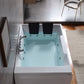 Empava EMPV-72JT367LED Empava - 72JT367LED 72 in. Whirlpool Rectangular Bathtub