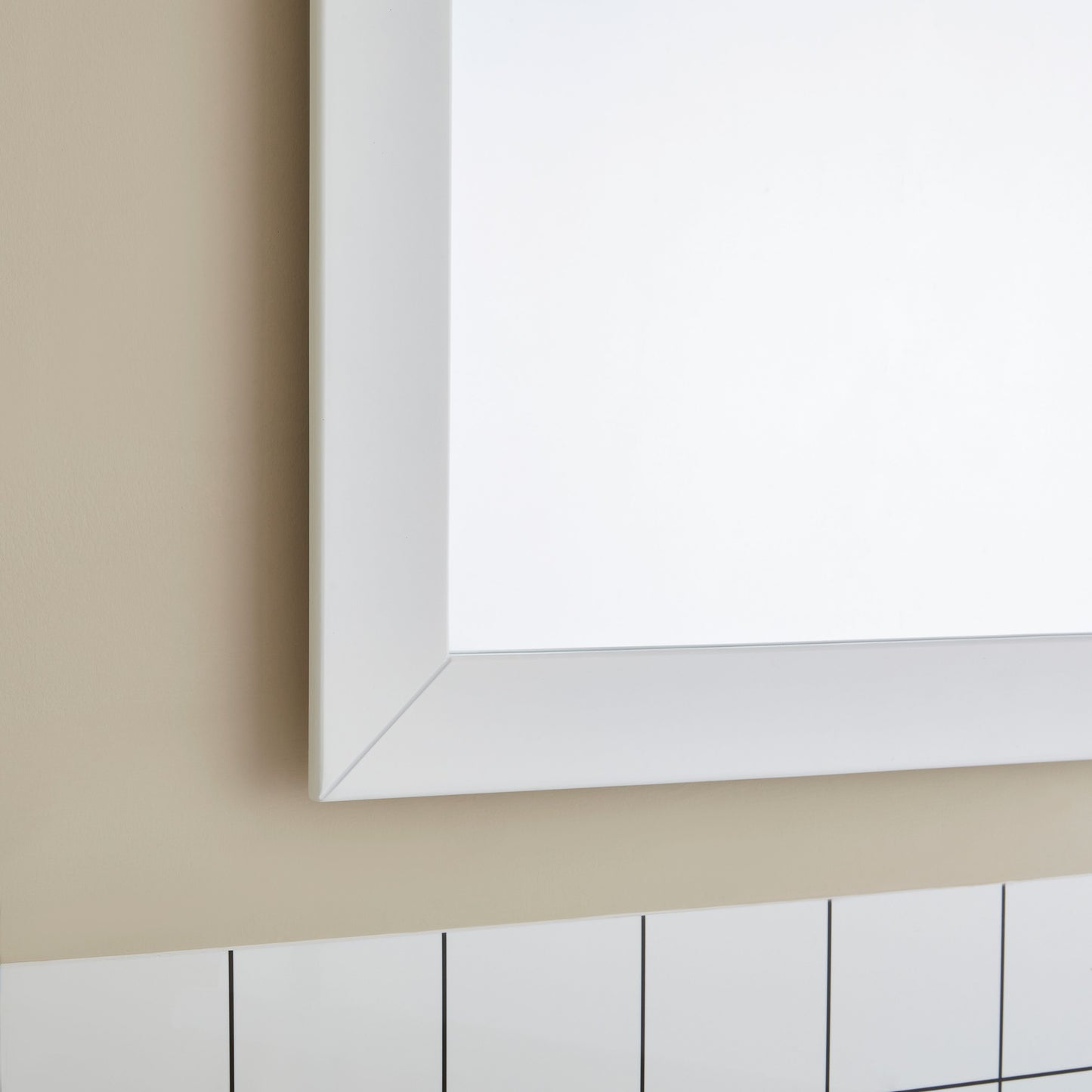 54 Inch Single Sink Bathroom Vanity in White with Ceramic Countertop - Vanity Art VA3030-54W